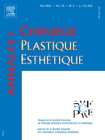 ANNALES DE CHIRURGIE PLASTIQUE ESTHETIQUE