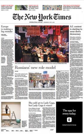 INTERNATIONAL NEW YORK TIMES