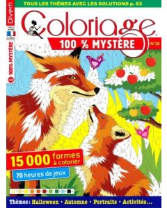 COLORIAGE 100 % MYSTERE