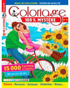 COLORIAGE 100 % MYSTERE