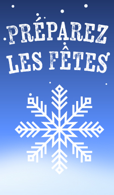 Préparez les fêtes